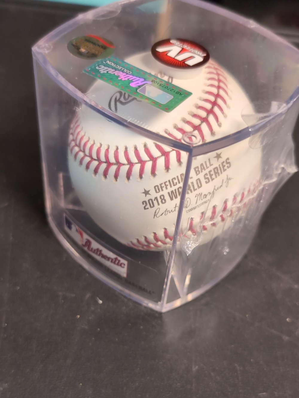 Official 2018 World Series Baseball MLB Authentic Red Sox